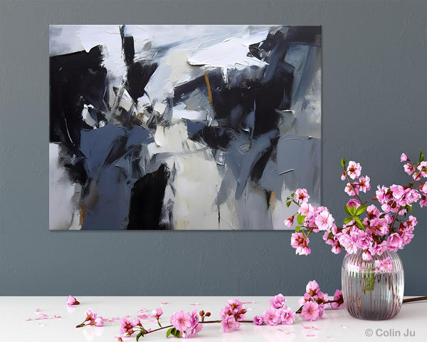 Simple Canvas Art, Contemporary Painting on Canvas, Extra Large Wall Art Paintings, Original Canvas Art for sale, Simple Abstract Paintings-Art Painting Canvas