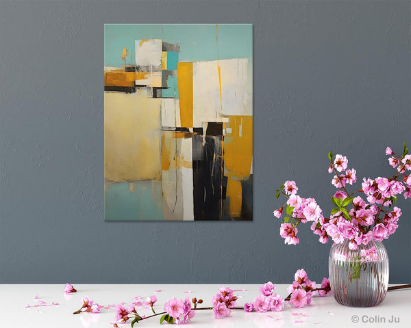 Oversized Abstract Wall Art Paintings, Original Modern Artwork, Large Wall Art Painting for Bedroom, Contemporary Acrylic Painting on Canvas-Art Painting Canvas