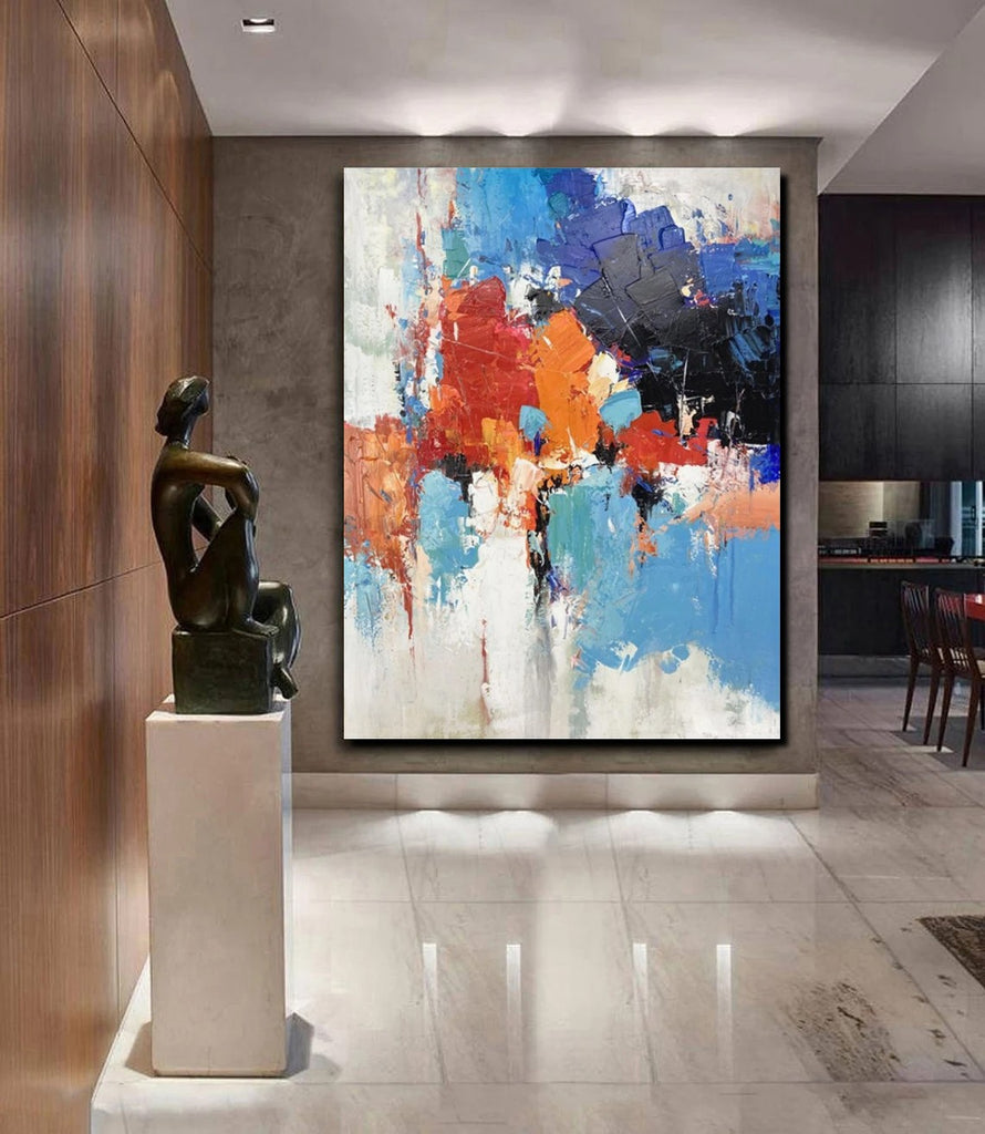 Modern Canvas Painting, Living Room Wall Art Ideas, Buy Abstract Art O –  Art Painting Canvas